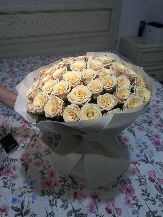 цветы желтые розы
