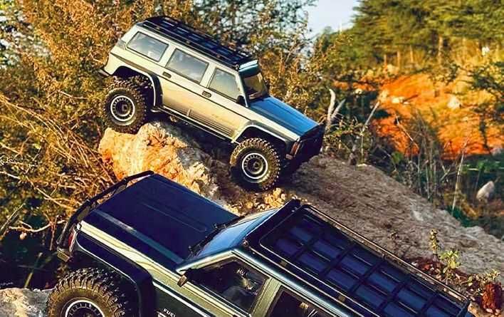 Crawler Nissan Patrol YK4107 1:10, Тъмно син