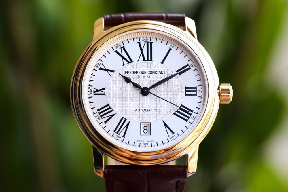 Швейцарские механические часы фирмы Frederique Constant