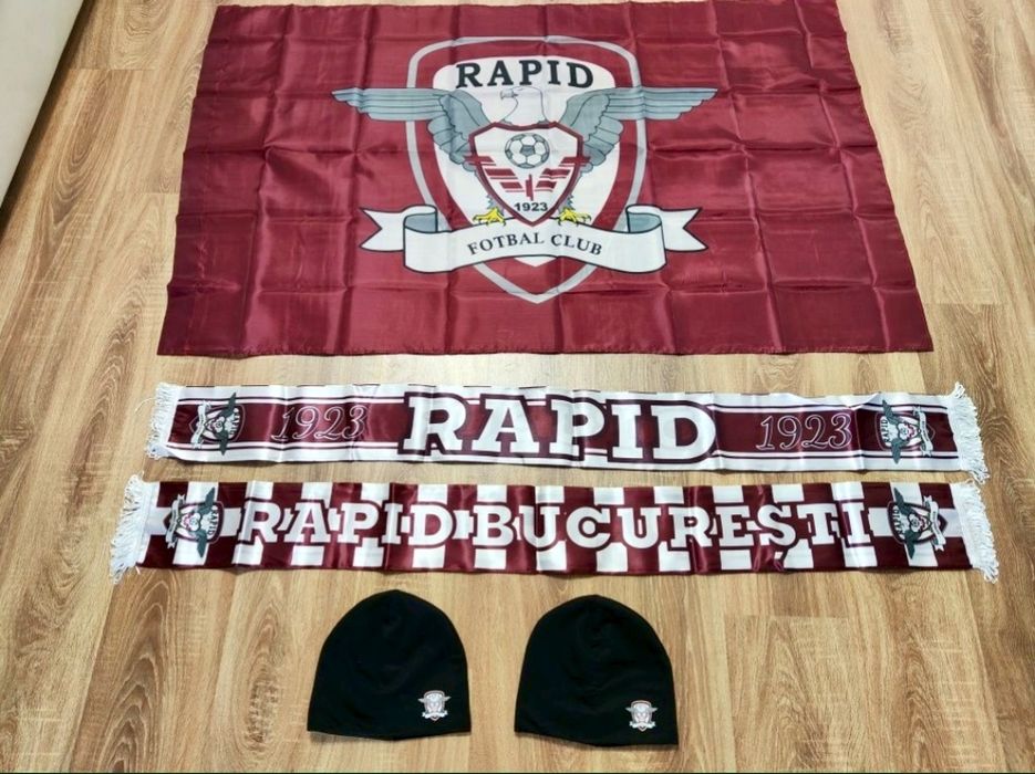 Eșarfă FC Rapid sau Steag FC Rapid / Fes FC Rapid ( Preț pe bucata)