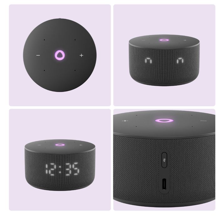 Новый Яндекс Станция Алиса Мини 3 с часами 12вт •NEW•