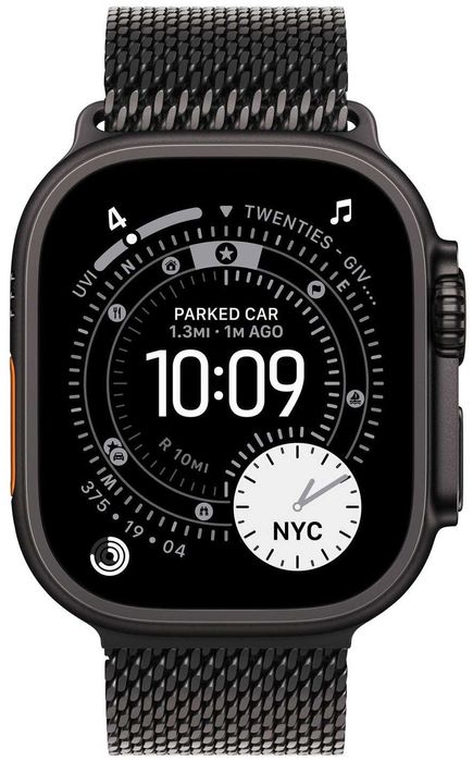 НОВ! Apple Watch Ultra 3 5G 2025 49mm Black Titanium Milanese Loop