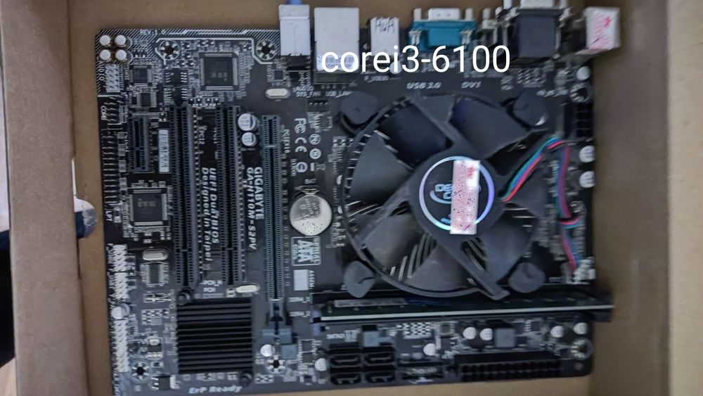 Продам материнскую плату в сборе