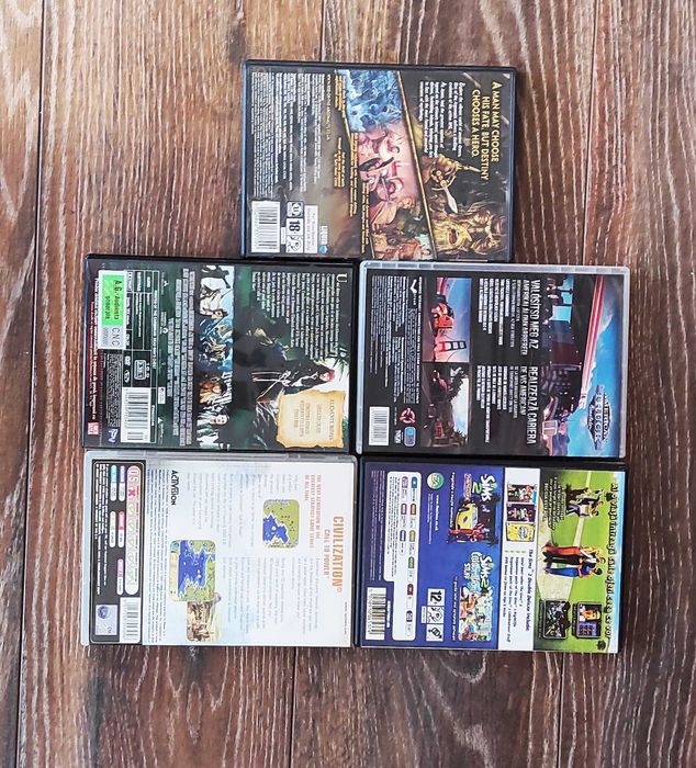 Lot 6 Jocuri PC Originale | Sims 2 Double Deluxe, American Truck Simulator + + Pirates of Caribbean, Civilization: Call to Power