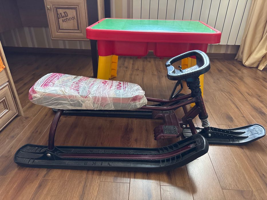 Санки снегокат аргамак