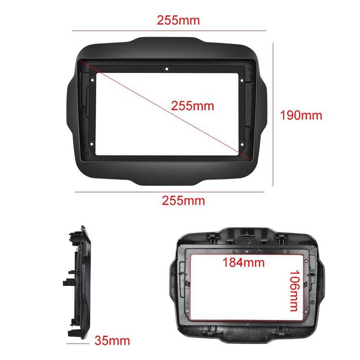 Navigatie Android Jeep Renegate Waze YouTube GPS USB casetofon