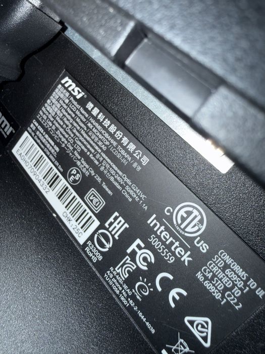 Monitor MSI Optix G241VC