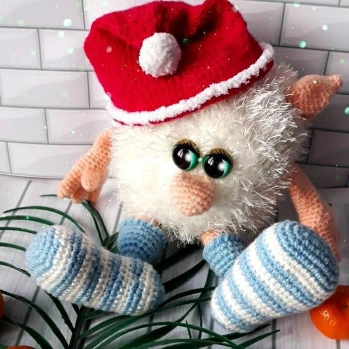 Вязаные игрушки.