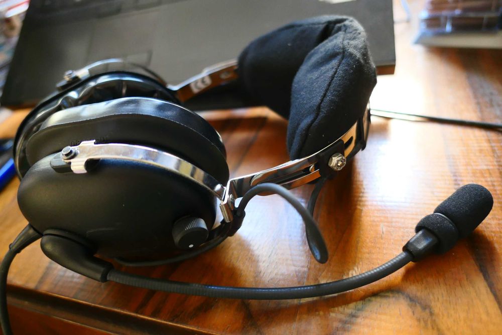 Casti David Clark H10-13.4 Aviatie Pilot Elicopter Headset 40863g-01