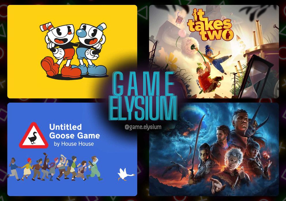 Цифровые игры PS 4/5 | Играем вместе | Cuphead | It Takes Two | Goose