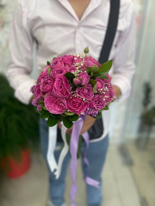 Букеты для свадебных церемоний.  Цветы на заказ