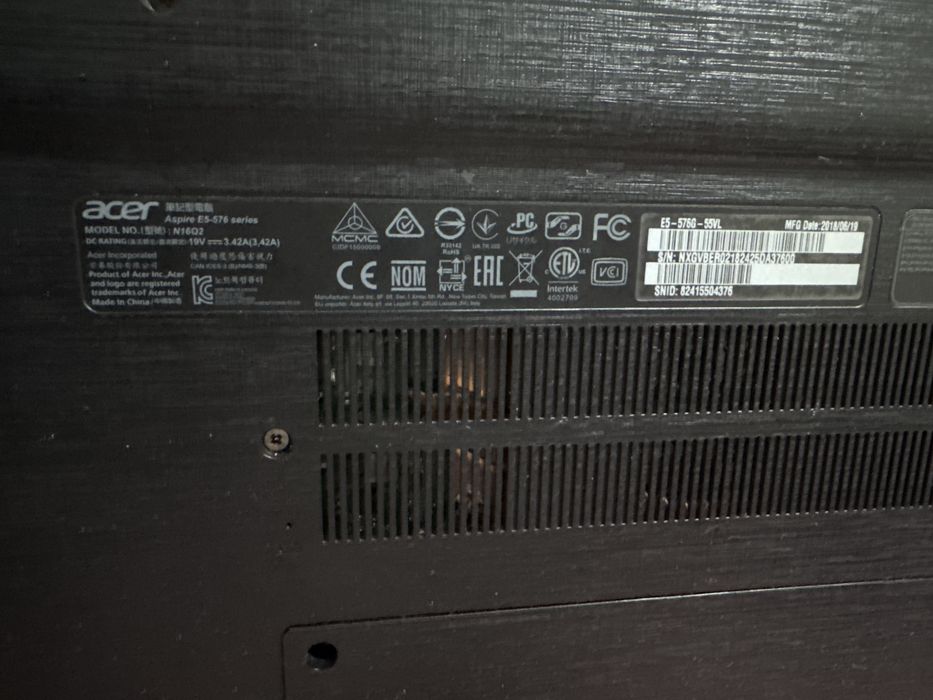 Продам ноутбук Aser