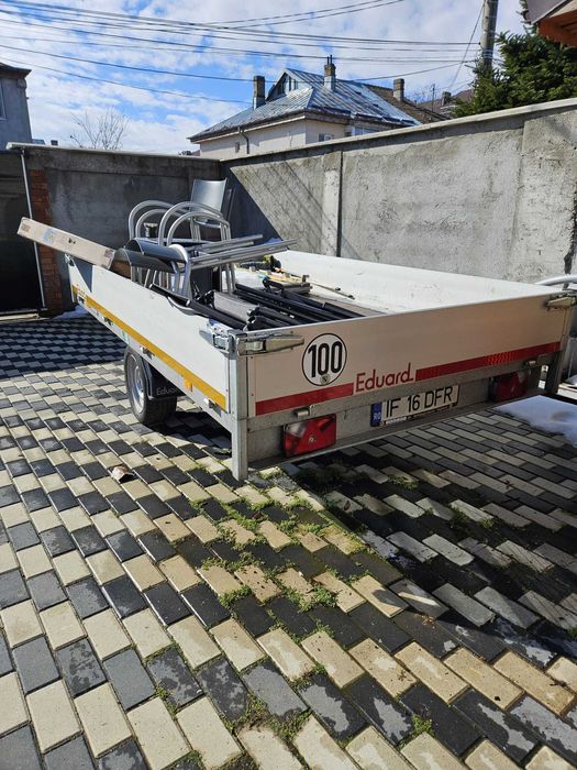 Remorca auto 1800 kg /an 2024 /obloane aluminiu