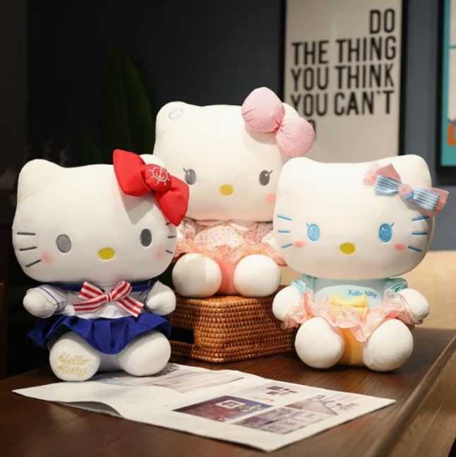 Мягкая Игрушка Hello kitty веселая и озорная 30cм – ПОДАРКА