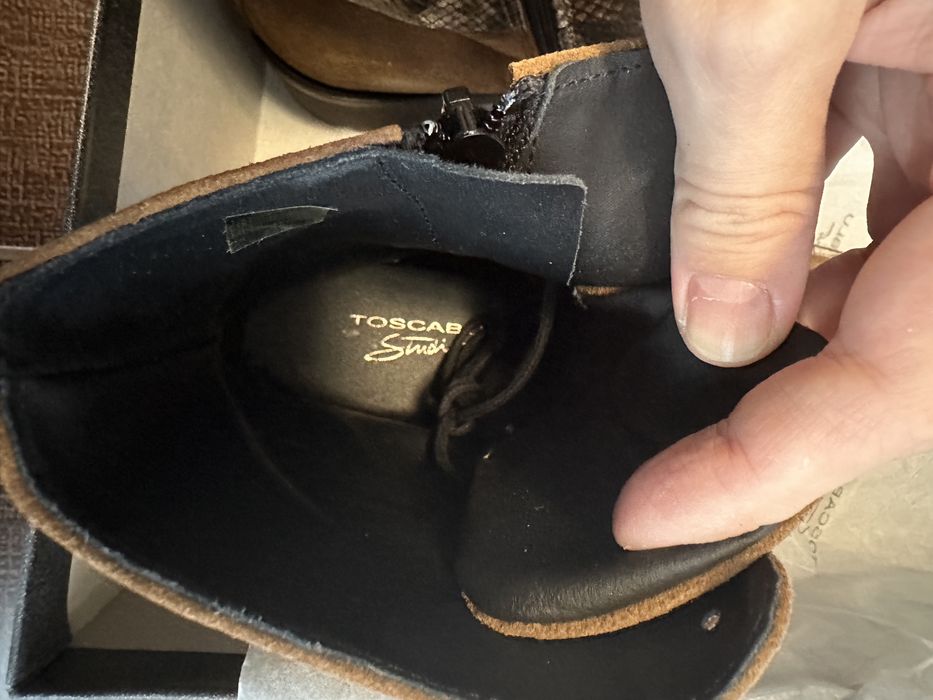 Ghete dama piele Tosca Blu 37