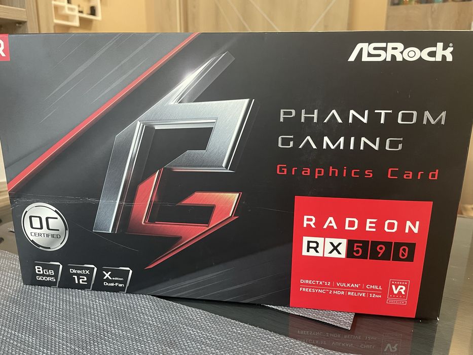 Gaming Video Card - ASRock Radeon RX590