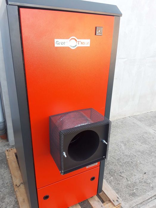 Centrala peleti 40kW curatire automata.