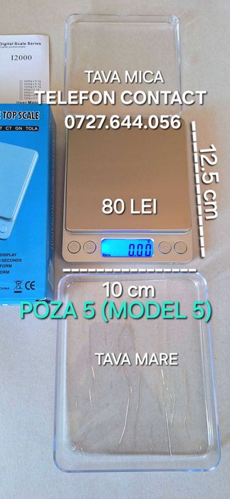 Cantar bijuterii display mare cu tableta /tava NOU