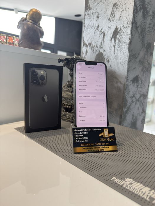 Vand iphone 13 pro de 256 gb baterie 100%