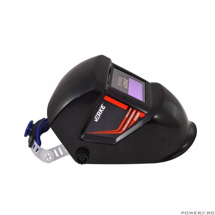 Masca pentru sudura automata, reglaj manual, camp vizual 90x34 mm,