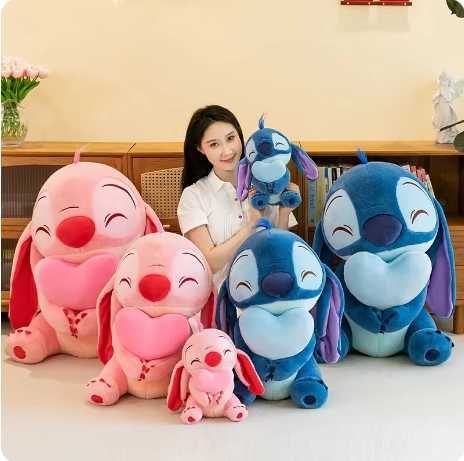 Плюшена играчка Лило и Стич със Сърце, 40см Lilo and Stitch плюшени