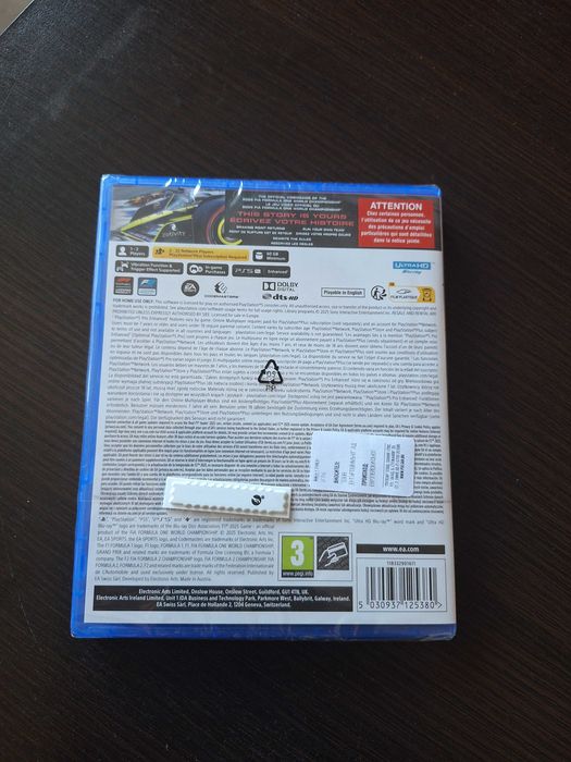 Чисто нова formula 1 2025 игра за ps5 неотваряна