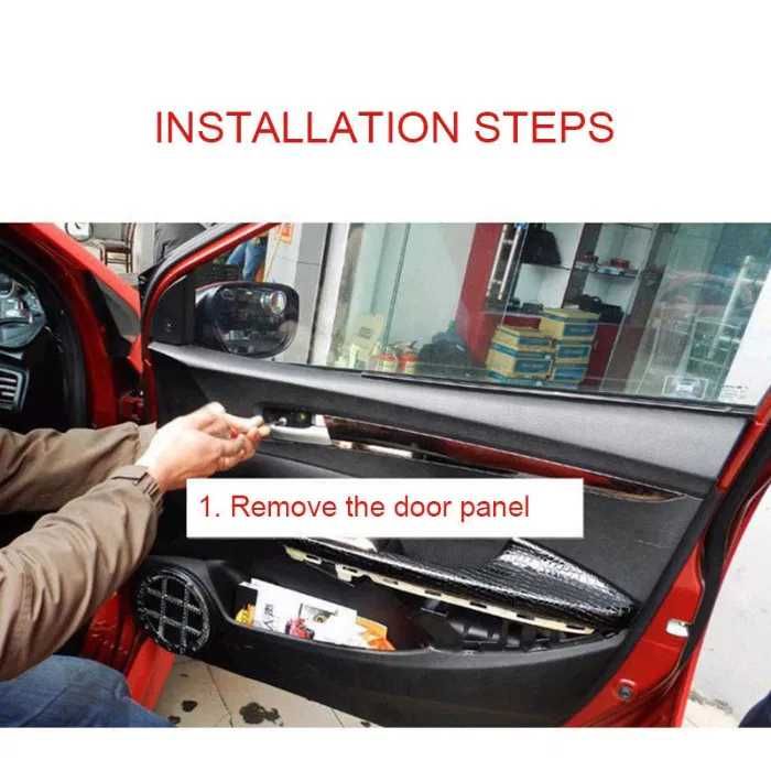 Lumini la usi Lumineaza la deschiderea usii. Noi ambalate