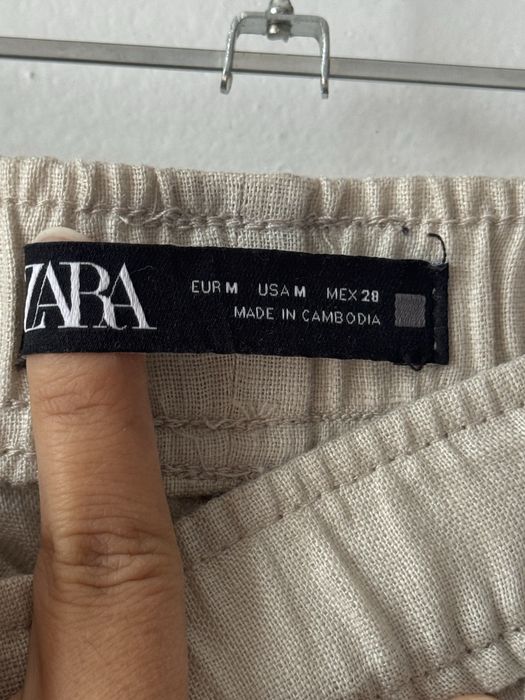 Брюки из льна Zara, M размер