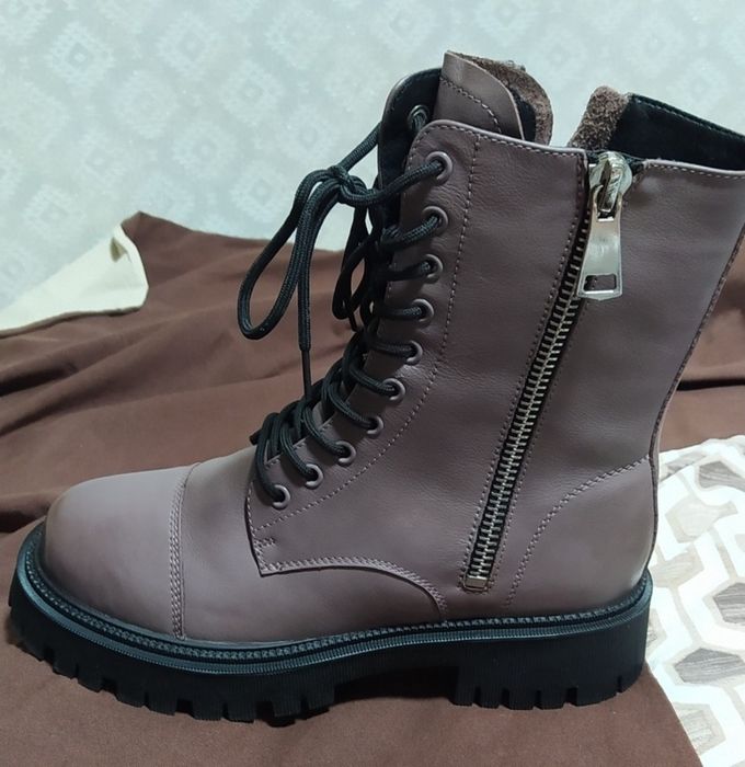 Зимние сапоги натуралка