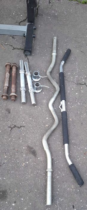 Banca fittness si bare, plus discuri greutati