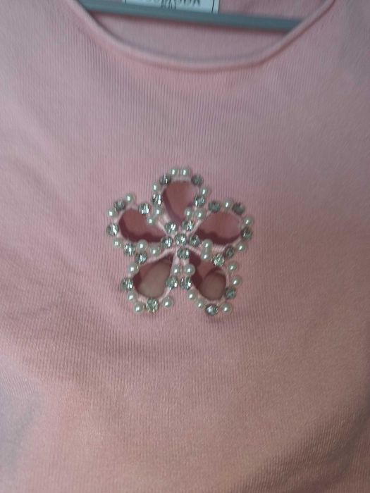 Дамска блуза в розово