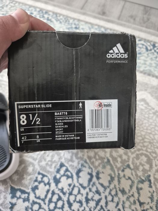Шлепка adidas сатылады размер 42