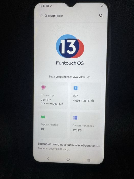 Vivo Y33S 128 гб продам