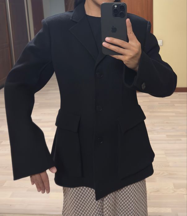 Жакет massimo dutti шерстянной