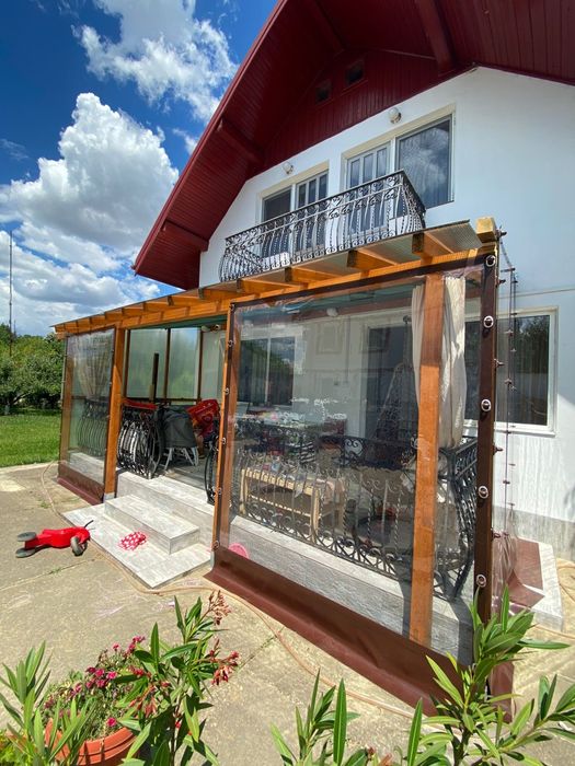 Folie pentru închiderea teraselor si foisoarelor, folii terasa transpa