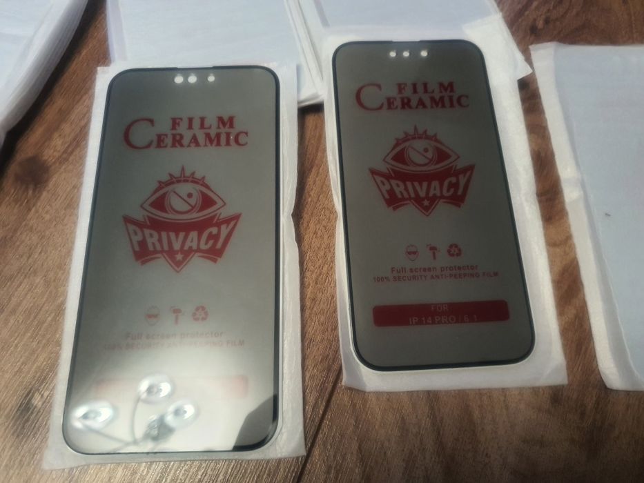Folie Privacy Ceramica Iphone 14/14 Pro/14 Pro Max/14 Plus