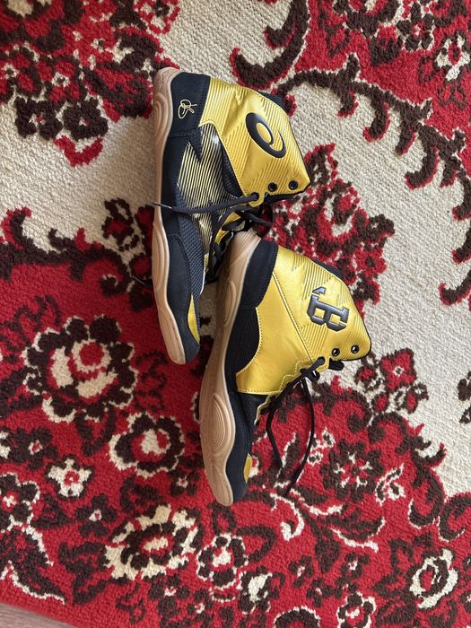 Борцовки asics JB Elite 4 черней/золотой