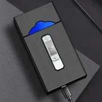 Зажигалки usb+портсигар