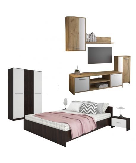 Dormitor Hera+Saltea+Living Makaza