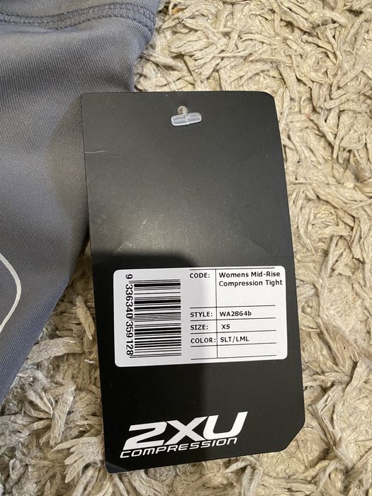 Дамски клинове 2XU Core Compression 7/8 black WA4174B