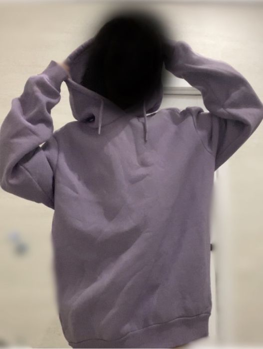 Худи сиреневое M/L