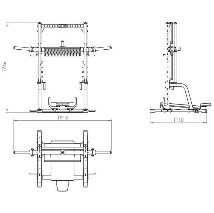 Вертикална Лег Преса / Vertical Leg Press / Фитнес Уреди