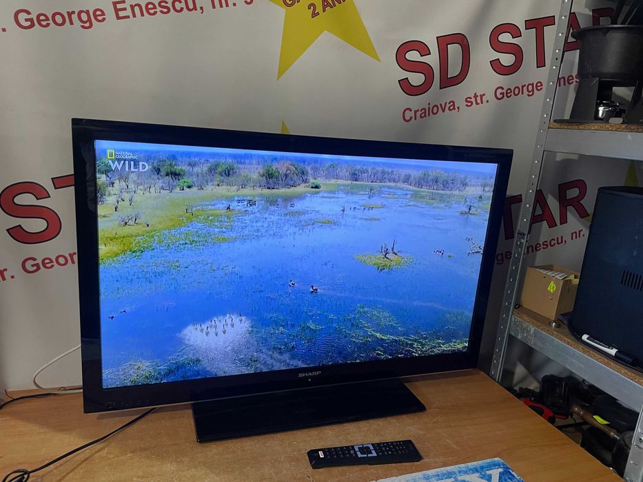 Televizor Subtire LED FullHD  SHARP LC40-LE530E/102 cm Garantie 2ani