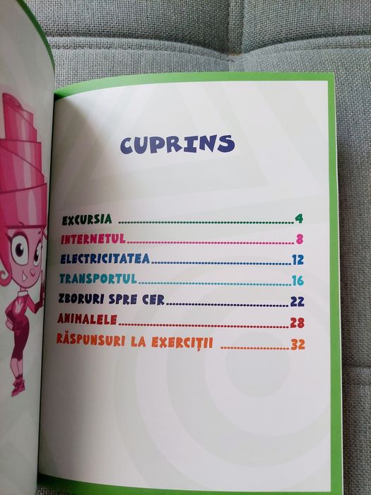 Set carte și caiet de activități copii Fixiki