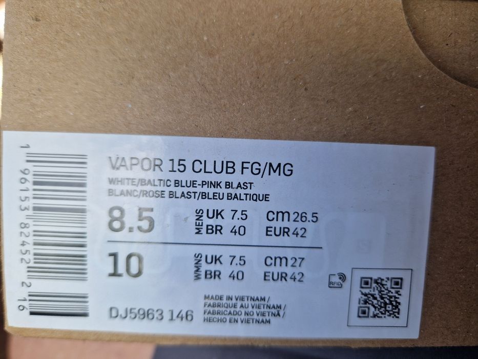 Ghete Nike VAPOR 15 CLUB FG/MG