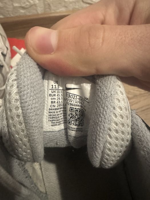 Nike AIR MORE UPTEMPO '96 NAS  размер 45,5