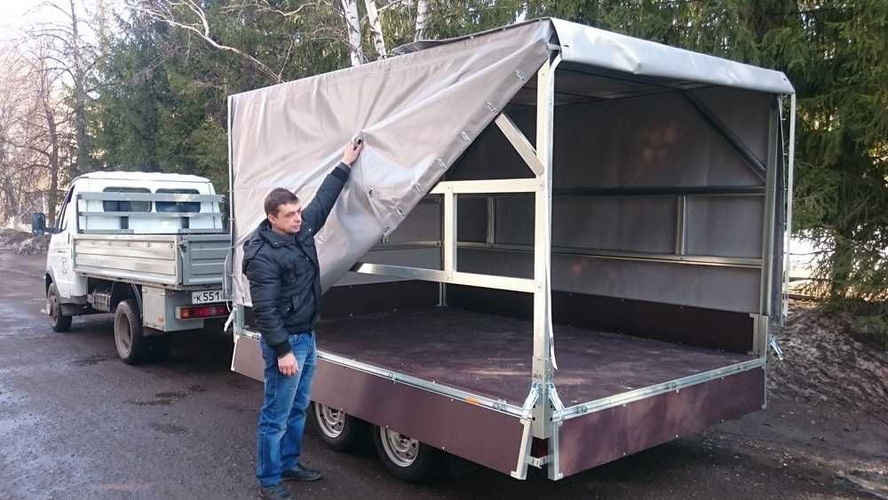 Двухосный прицеп, новый