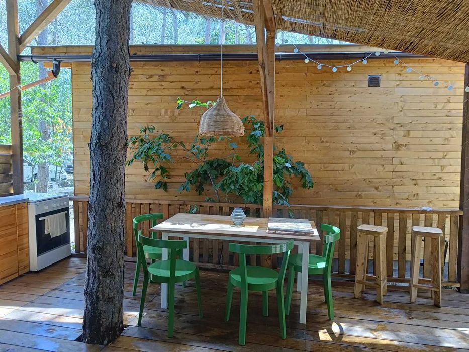 Каравана "Флора" на къмпинг Созопол Еко (Градина Еко)