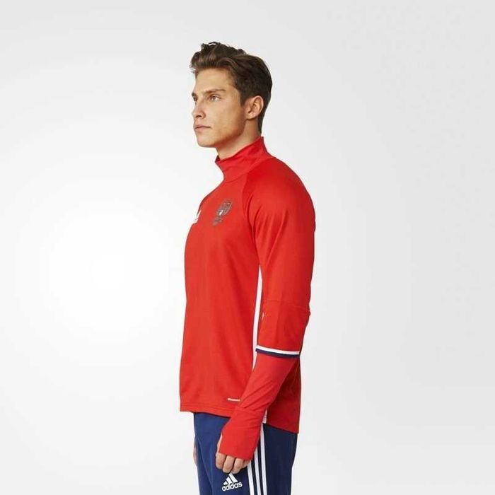 Адидас Русия Adidas Russia футболна тренировъчна блуза фланела  XS