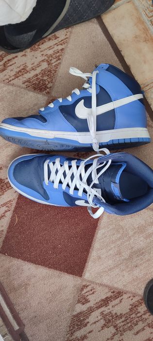 Nike dunk hi blue